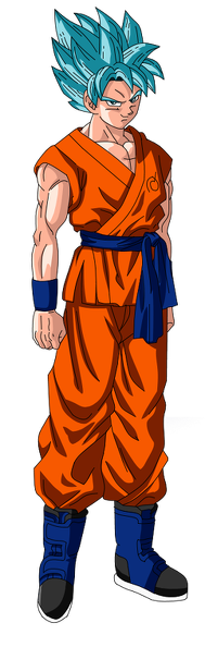 goku super saiyan god super saiyan render by kaishine45-d8qd9gf