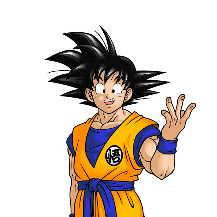 goku pose 3   dragon ball online   by majingoku77-d60bgal