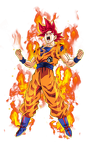 goku super saiyan god 2 by bardocksonic-d9ac4zb