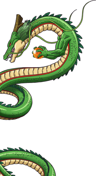 dbz 2013 m   shenron render by saiyangirlz