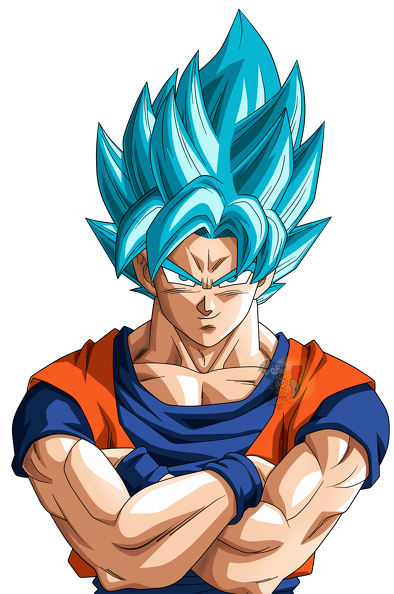 Render Goku SSJ Blue 