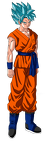 goku super saiyan god super saiyan render by kaishine45-d8qd9gf