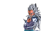 Vegeta SSJ5 Render by kazumaER