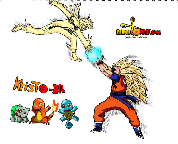 goku vs naruto by krizztobal-d469bhw