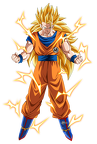 goku ssj 3 by renders