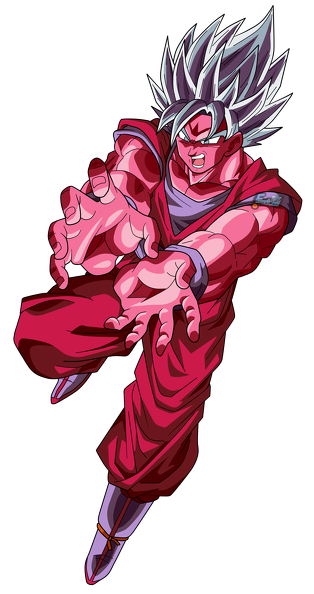 Render Goku Supe Saiyan God Kaioken