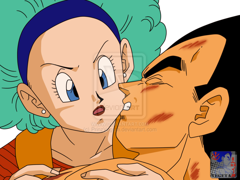 Render Bulma et Vegeta love