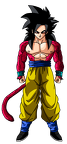 Render Goku SSJ4