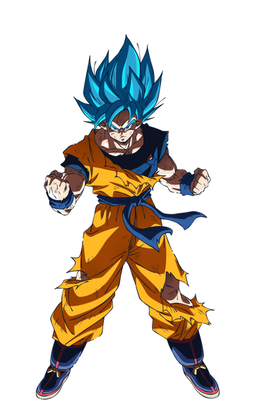Render Goku SSJ Blue 