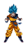 Render Goku SSJ Blue 