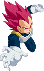 Render Vegeta Super Saiyan God