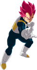 Render Vegeta Super Saiyan God