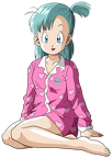 dragon ball   bulma  pajama 