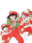 Team Z Noël Dragon Ball Z Goku dbz image christimas