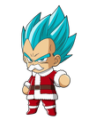 vegeta bleu pere noel