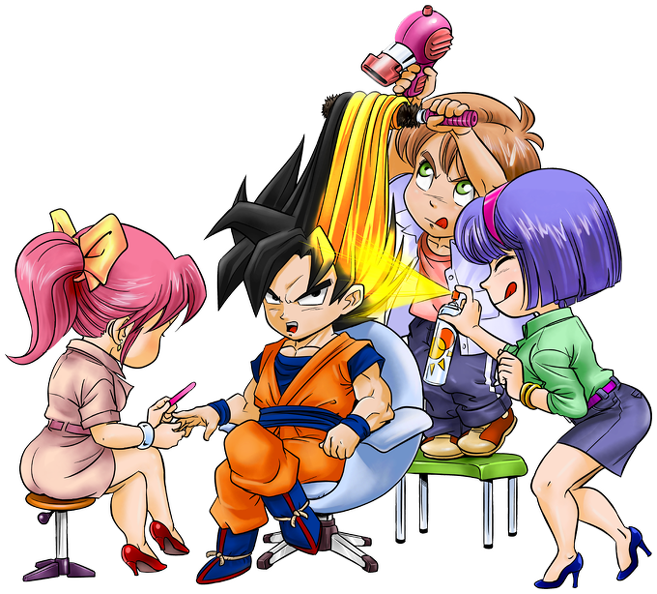 DBZ-sangoku-maquillage-yeux-noirs - goku fait une beauté maquillage fashion style dbz renders.png goku fait une beauté maquillage fashion style dbz renders.png